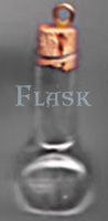 Bottle Necklace - Flask style