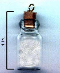 Powder Bottle Necklace, Incense